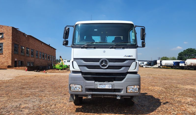 2016 Mercedes-Benz 3535 Twinsteer with Atlas 168CS Brick Crane and 2016 Afrit Drawbar Trailer