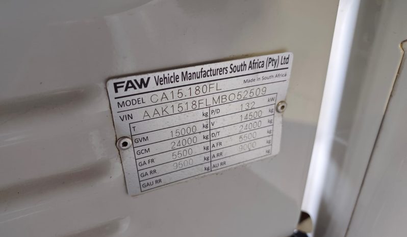 
								2022 FAW 15.180 6 CUBE TIPPER full									