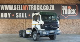 1990 MERCEDES BENZ 2545 POWERLINER 6X4 MECHANICAL HORSE WITH HEAVY DUTY WINCH