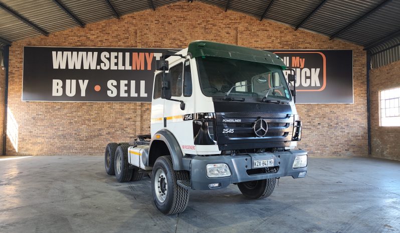 1990 MERCEDES BENZ 2545 POWERLINER 6X4 MECHANICAL HORSE WITH HEAVY DUTY WINCH