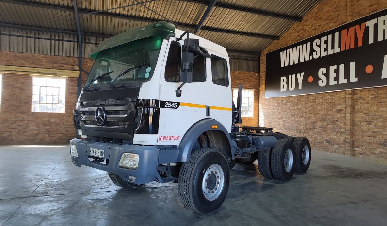 1990 MERCEDES BENZ 2545 POWERLINER 6X4 MECHANICAL HORSE WITH HEAVY DUTY WINCH
