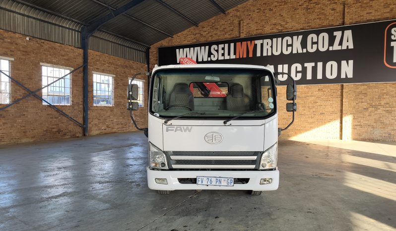 2017 FAW 8.140 TIPPER WITH FASSI F50 CRANE