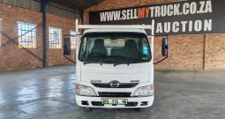 2014 HINO 300 614 DROPSIDE