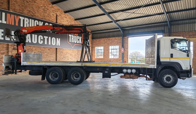 
								2014 ISUZU FXZ 26-360 FLAT DECK WITH PALFINGER PK 15500 BRICK CRANE full									