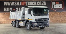 2011 MERCEDES-BENZ ACTROS 3344 10 CUBE TIPPER