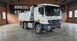 2011 MERCEDES-BENZ ACTROS 3344 10 CUBE TIPPER