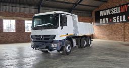2011 MERCEDES-BENZ ACTROS 3344 10 CUBE TIPPER