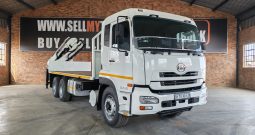 2018 NISSAN UD CW26.490 QUON WITH TEREX 14.5 TON CRANE