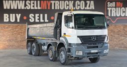 2007 MERCEDES BENZ AXOR 3535 18 CUBE TIPPER