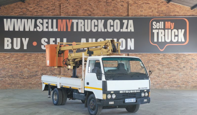 1995 MITSUBISHI CANTER 35 DROPSIDE WITH CHERRY PICKER