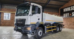 2022 MAN TGS 33.360 20000lt WATER TANKER