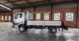 2014 TATA  LPT 813 4 TON DROPSIDE WITH MAXILIFT CRANE