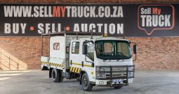 2013 ISUZU NMR 250 DOUBLE CAB DROPSIDE WITH CREW CAB