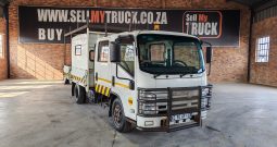 2013 ISUZU NMR 250 DOUBLE CAB DROPSIDE WITH CREW CAB