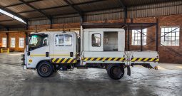 2013 ISUZU NMR 250 DOUBLE CAB DROPSIDE WITH CREW CAB