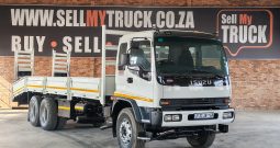 2009 ISUZU FVZ 1400 DROPSIDE WITH RAMPS