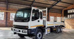 2009 ISUZU FVZ 1400 DROPSIDE WITH RAMPS
