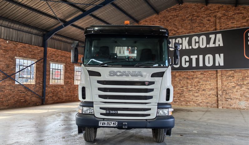 
								2012 SCANIA G380 6X6 DROPSIDE WITH PALFINGER PK23500 CRANE full									