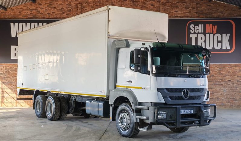 2017 MERCEDES-BENZ AXOR 2628 TAG AXLE VOLUME BODY
