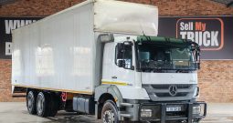 2017 MERCEDES-BENZ AXOR 2628 TAG AXLE VOLUME BODY