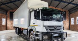 2017 MERCEDES-BENZ AXOR 2628 TAG AXLE VOLUME BODY