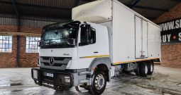 2017 MERCEDES-BENZ AXOR 2628 TAG AXLE VOLUME BODY