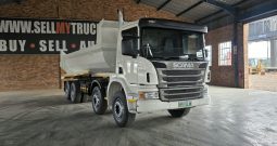 2015 SCANIA P410 18 CUBE TIPPER