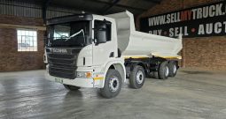 2015 SCANIA P410 18 CUBE TIPPER